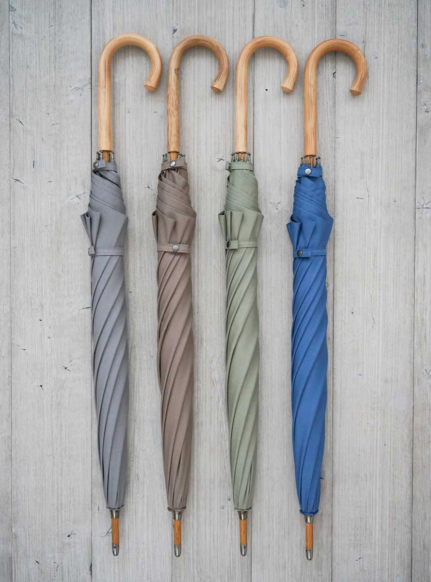 コットンローンシェードmen 長傘 55cm 8本骨