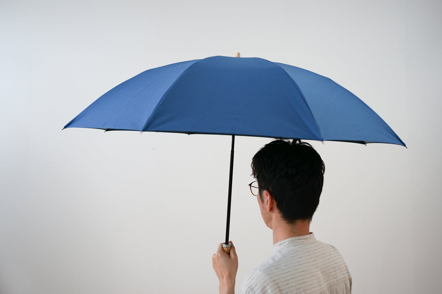 折りたたみ傘 メンズ 日傘・晴雨兼用傘 シンプルで上質なデザインの、機能的な遮光傘