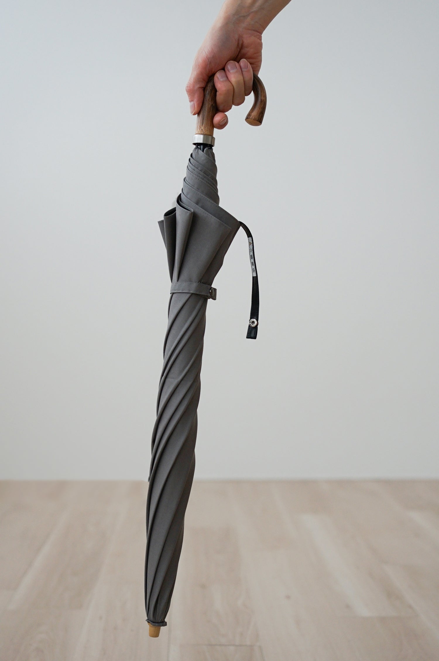 折りたたみ傘 メンズ 日傘・晴雨兼用傘 長傘にもなる、便利な2WAY仕様