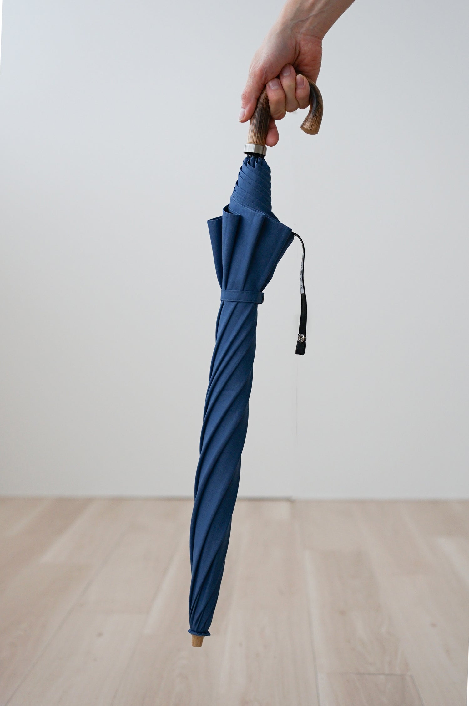 折りたたみ傘 メンズ 日傘・晴雨兼用傘 長傘にもなる、便利な2WAY仕様