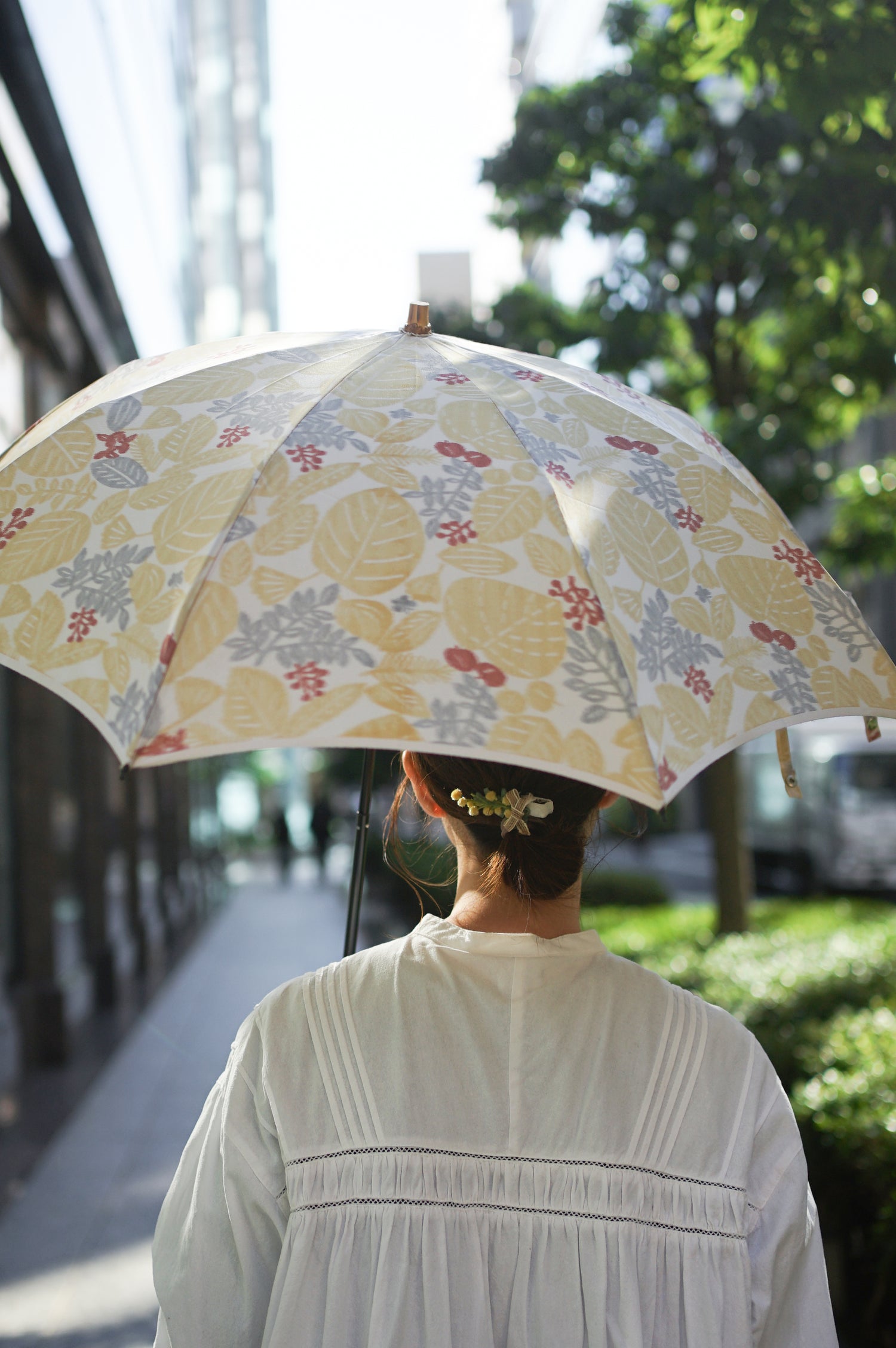折りたたみ傘 レディース 晴雨兼用傘 調整をかさねた傘づくり