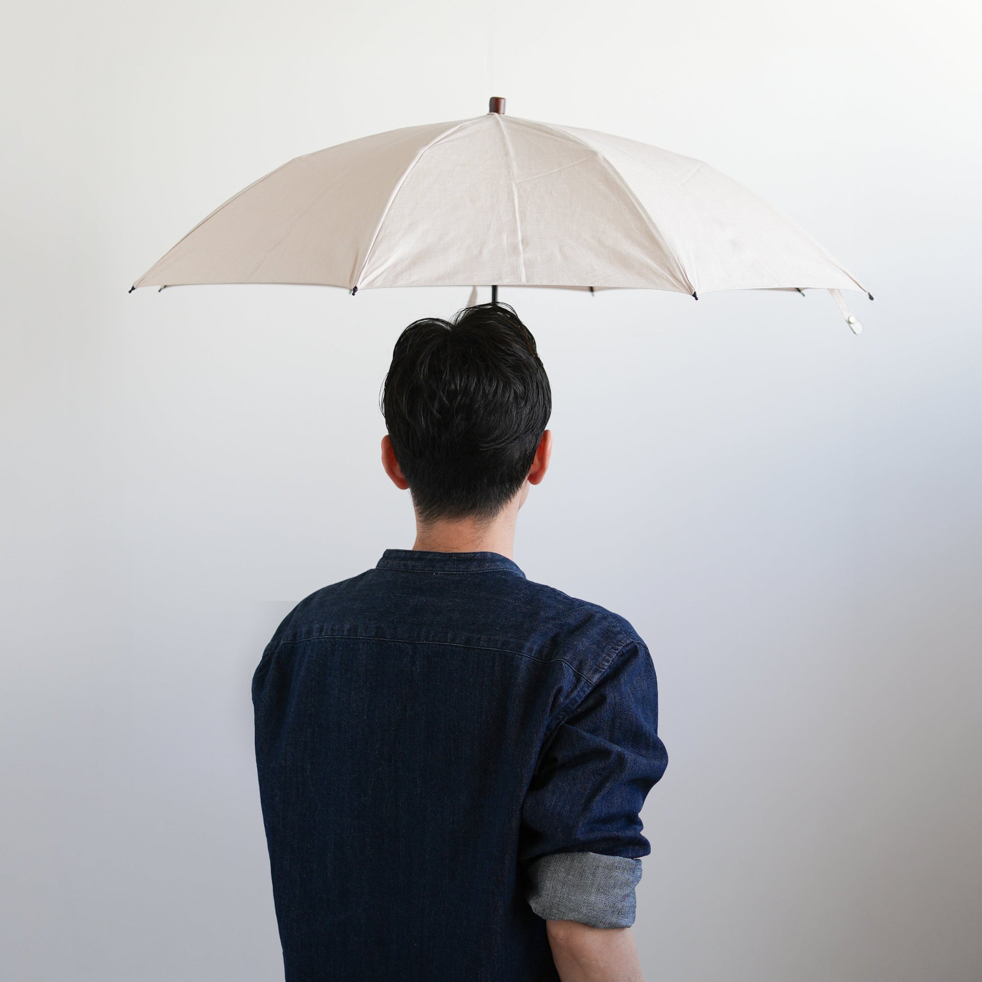 折りたたみ傘 レディース 天然繊維の日傘 コンパクトで持ち歩きやすい折りたたみ傘