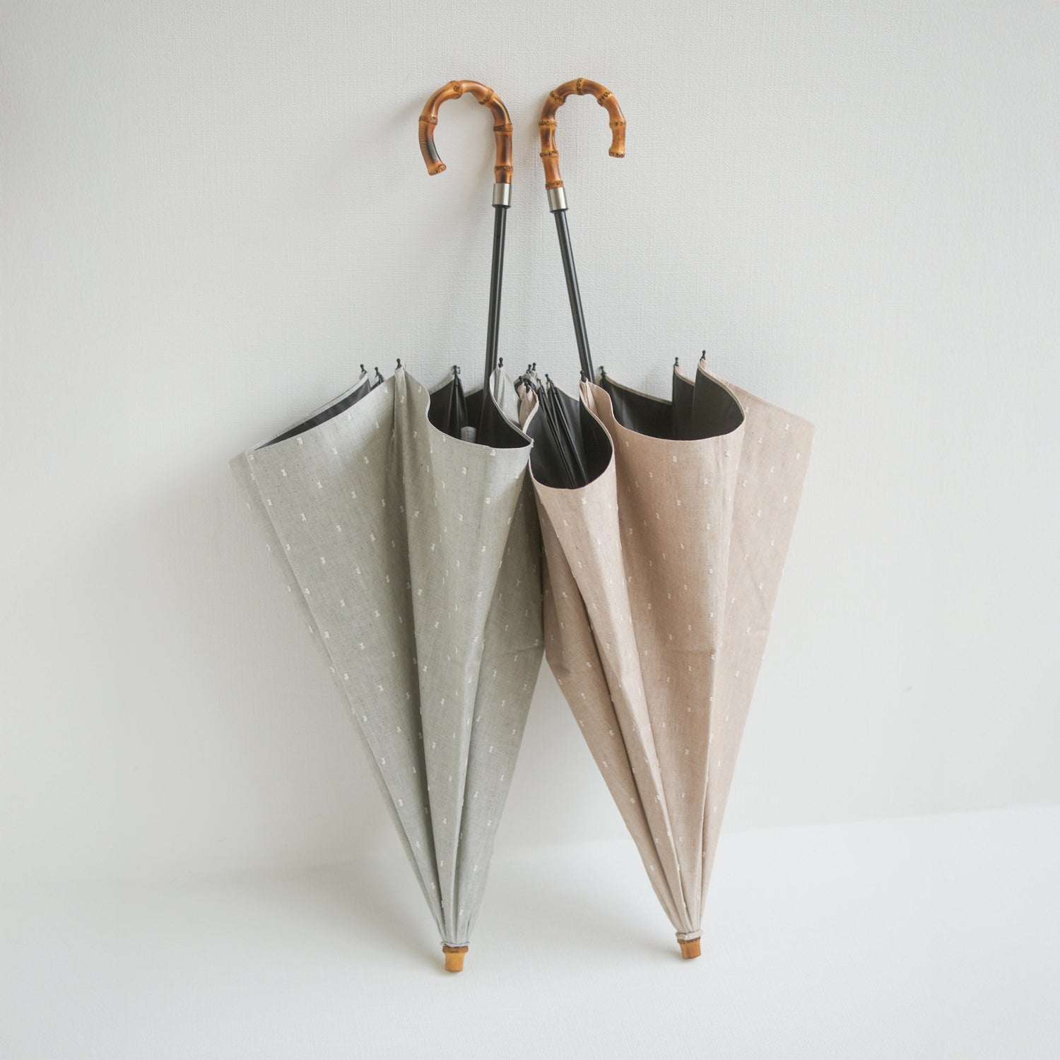 折りたたみ傘 レディース 晴雨兼用傘 遮熱率50%以上×天然素材の一級遮光傘