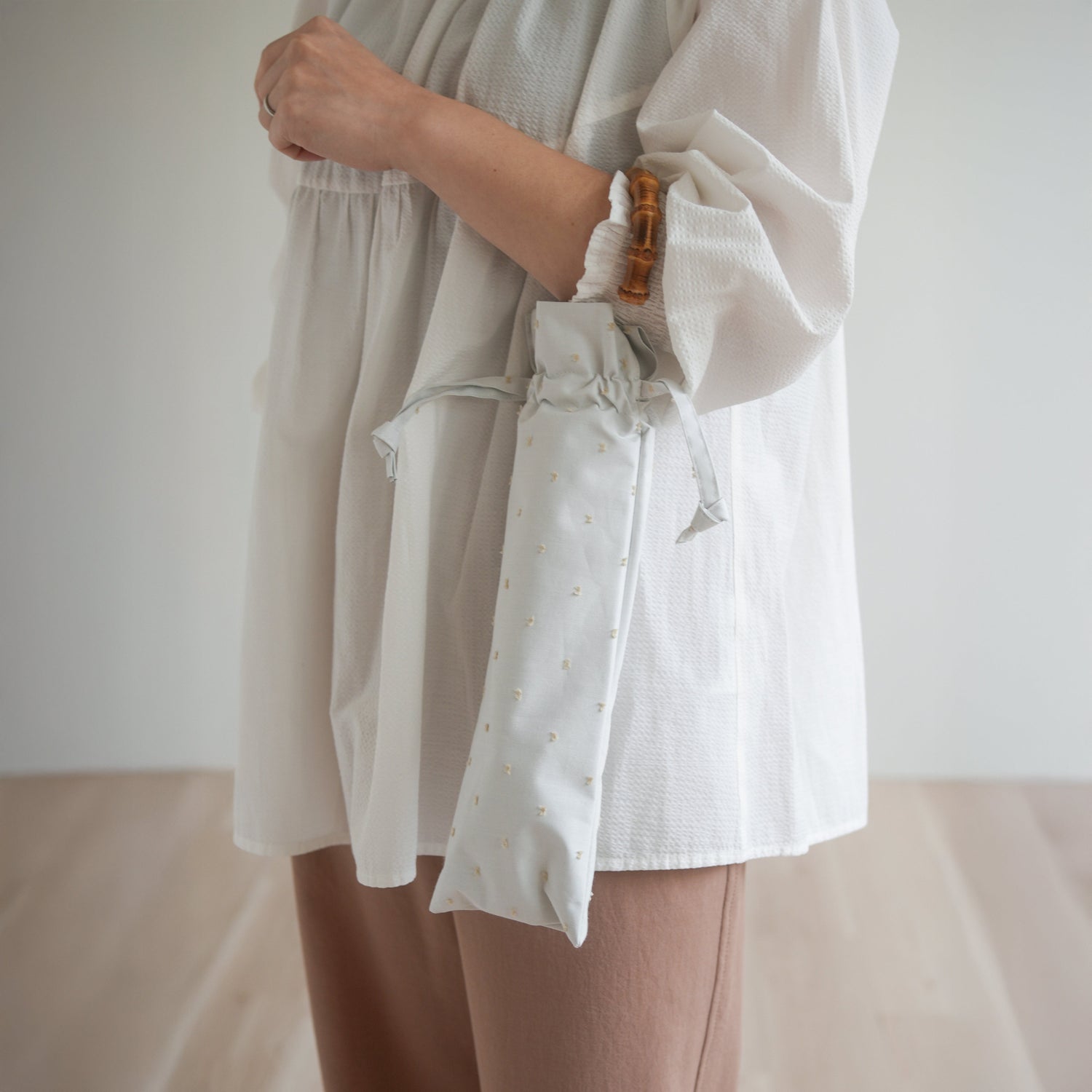 折りたたみ傘 レディース 晴雨兼用傘 遮熱率50%以上×天然素材の一級遮光傘