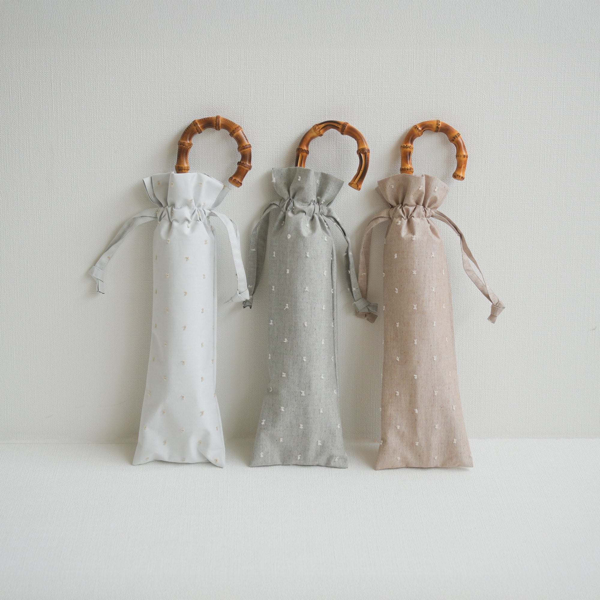 折りたたみ傘 レディース 晴雨兼用傘 軽量ですべりにくい、2種類の竹のハンドル