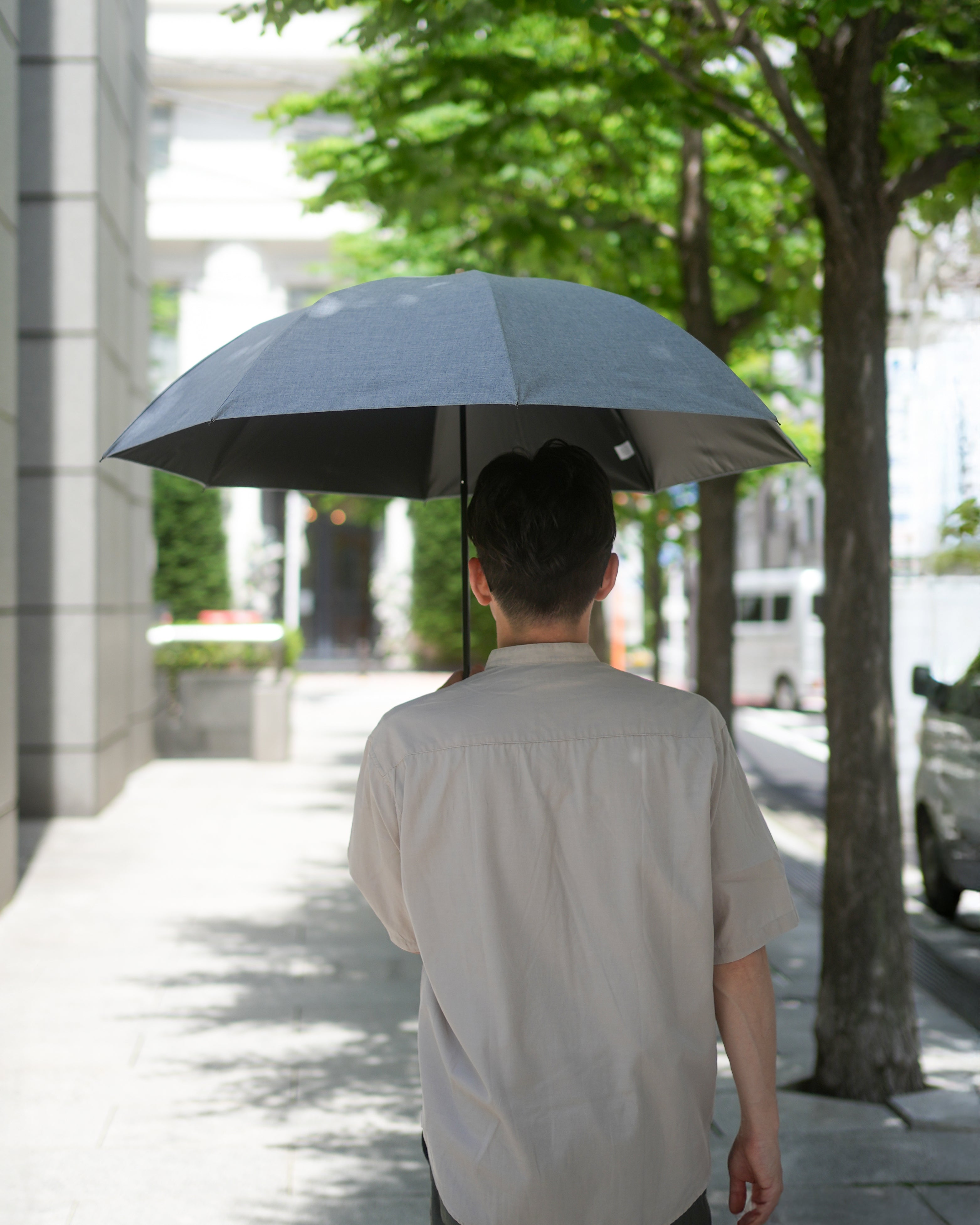 折りたたみ傘 メンズ 晴雨兼用傘 長傘としても使える2WAY仕様の折りたたみ傘