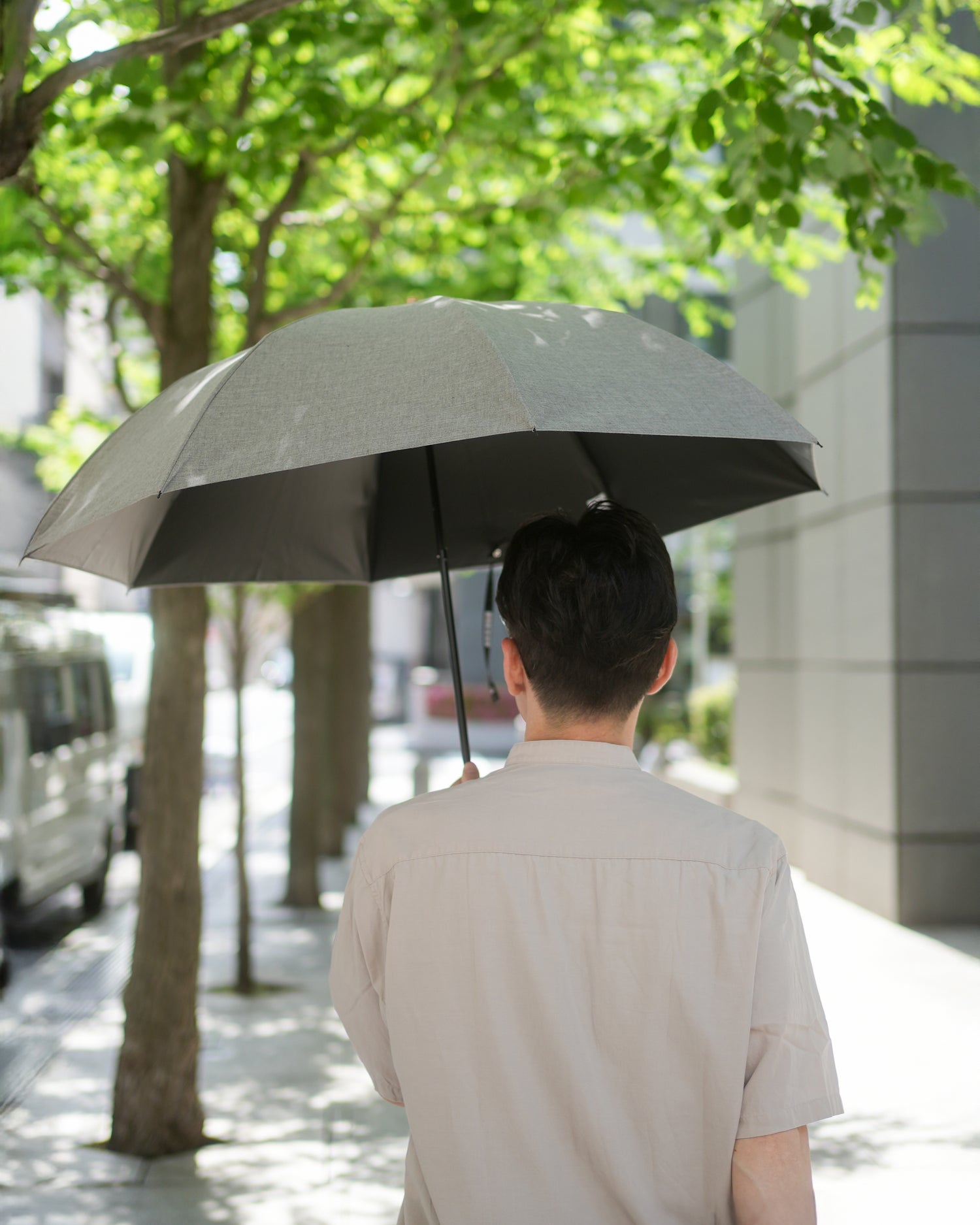折りたたみ傘 メンズ 晴雨兼用傘 長傘としても使える2WAY仕様の折りたたみ傘