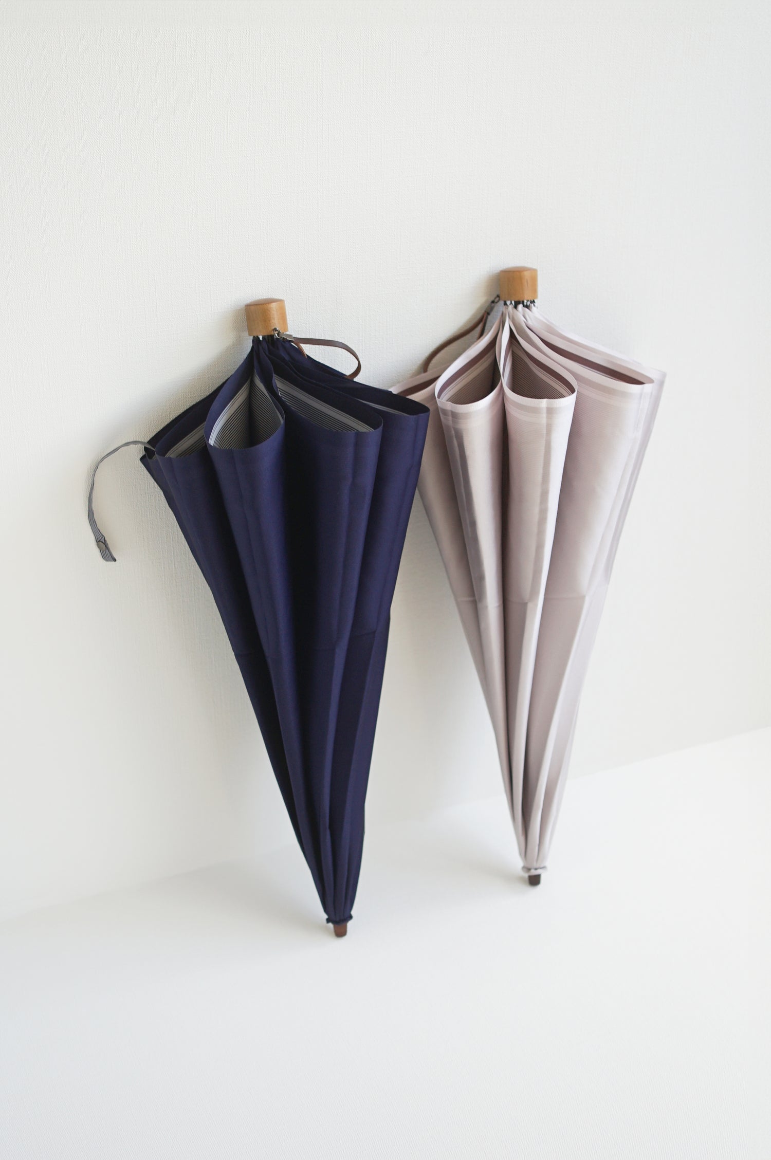 Striped foldable umbrella 55cm 8 ribs