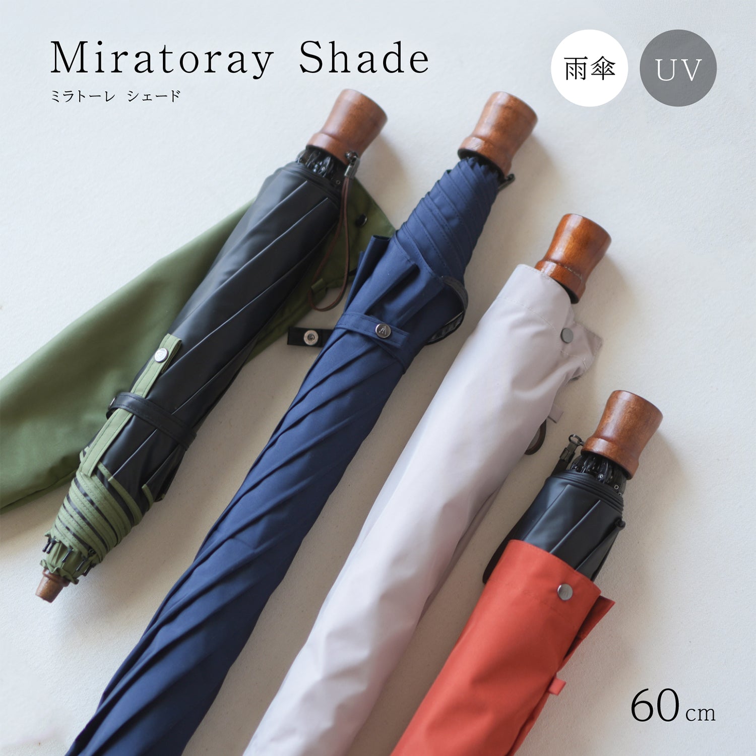 Super water-repellent, wind-resistant, durable 10-rib double