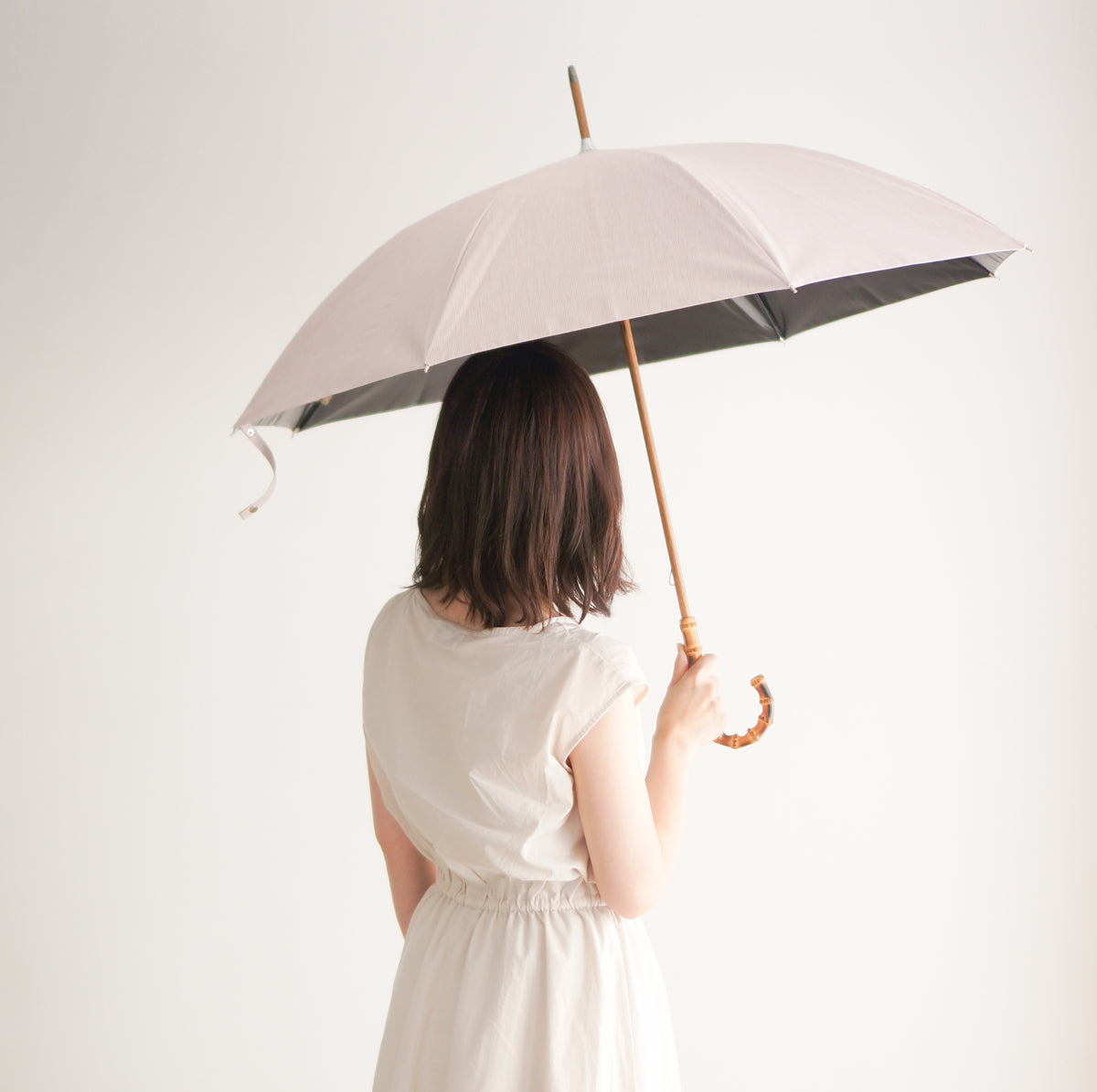 Organic Shade Long Umbrella 55cm 8 Ribs