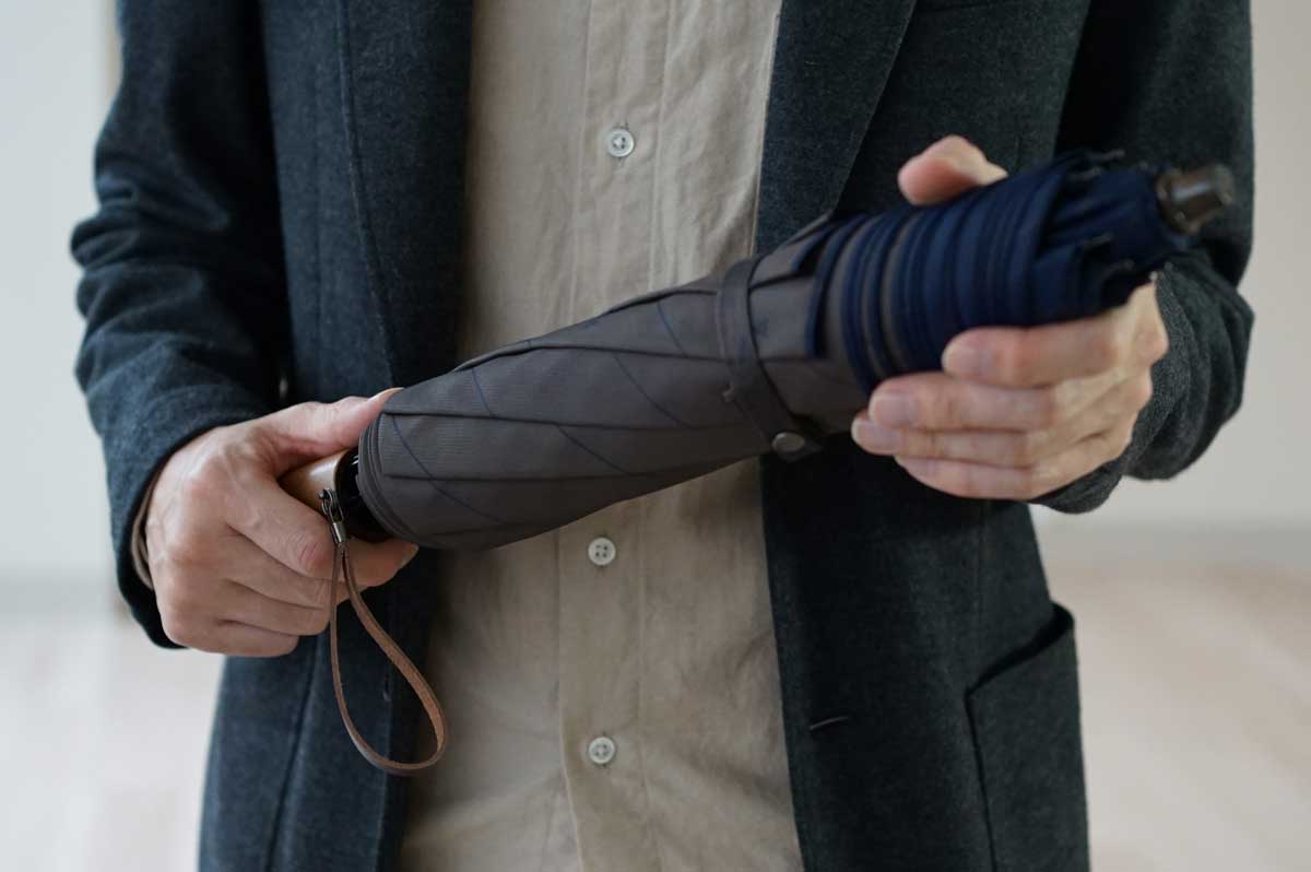 Regimental folding umbrella 60cm 8 ribs