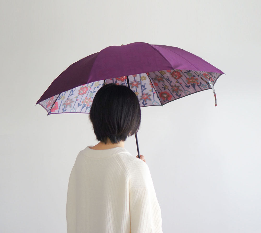 折りたたみ傘 レディース 雨傘 UV 雨の日にもしっかり使える、丈夫な二つ折り