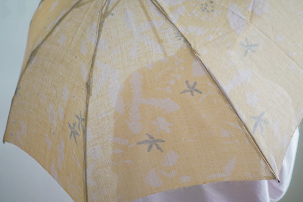 折りたたみ傘 レディース 日傘 艶やかな光沢と重厚感が魅力の「甲州織」