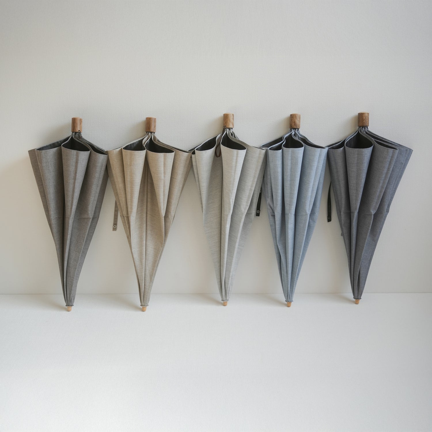 折りたたみ傘 メンズ 晴雨兼用傘 シャンブレーシャツのようなおしゃれさと、猛暑でも涼しい機能性