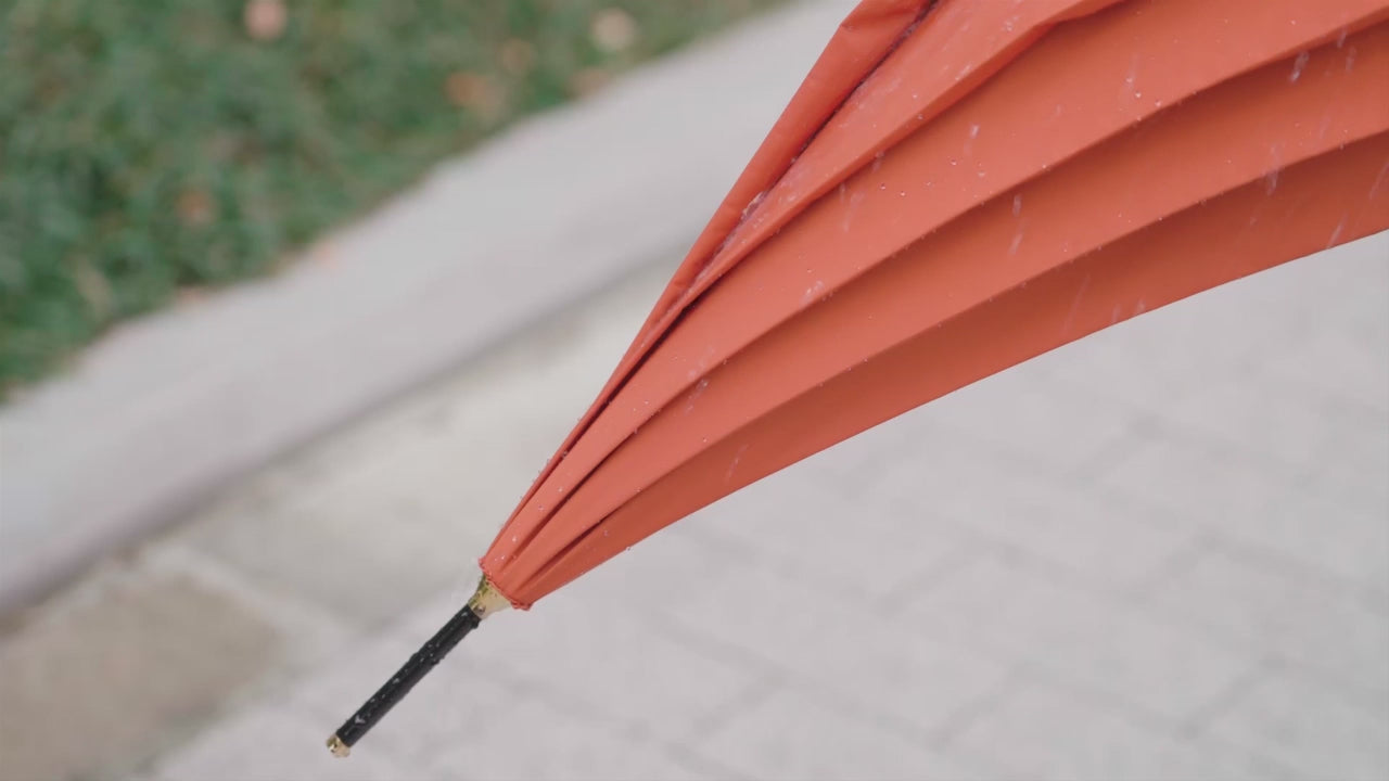 長傘 メンズ 雨傘 超撥水 ワンタッチオープン 小宮商店 Miratoray