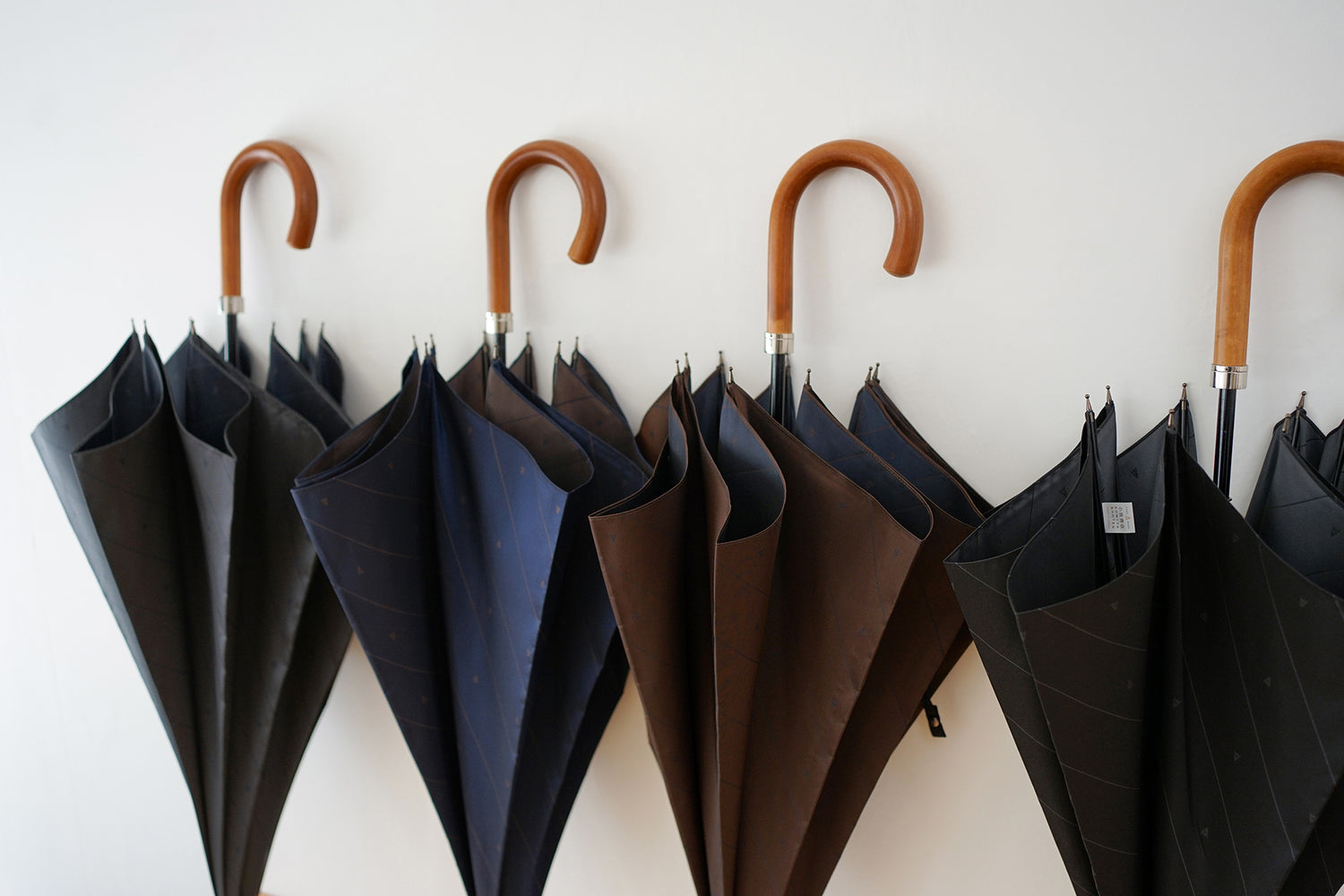 Regimental long umbrella 65cm 8 ribs