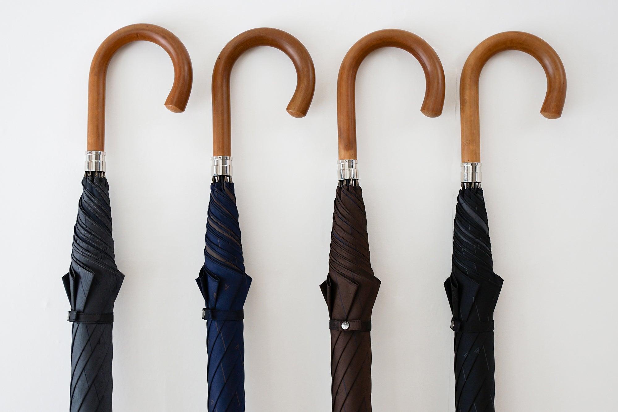 Regimental long umbrella 65cm 8 ribs