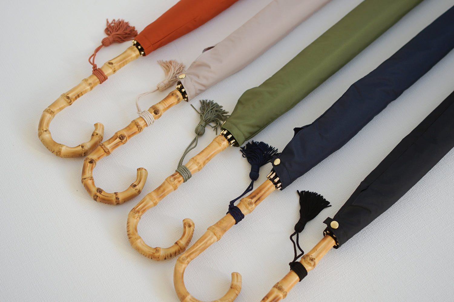 長傘 レディース 雨傘 共生地の傘袋付属で収納の際も便利