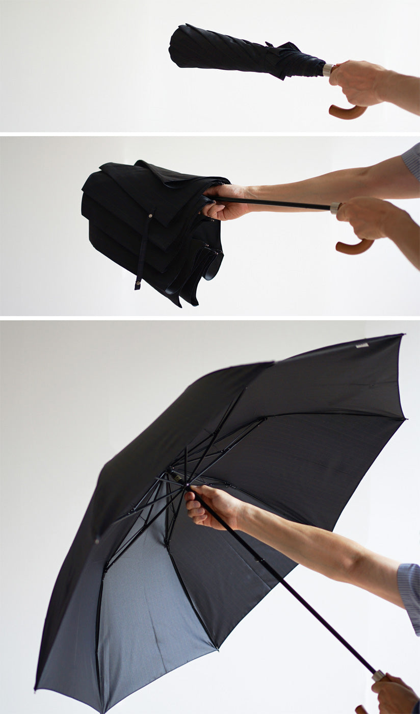 折りたたみ傘 レディース 雨傘 雨晴兼用傘 ポキポキ折らなくていい、ラクラクタイプの折りたたみ傘