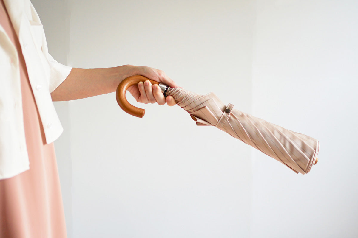 折りたたみ傘 レディース 雨傘 雨晴兼用傘 ポキポキ折らなくていい、ラクラクタイプの折りたたみ傘