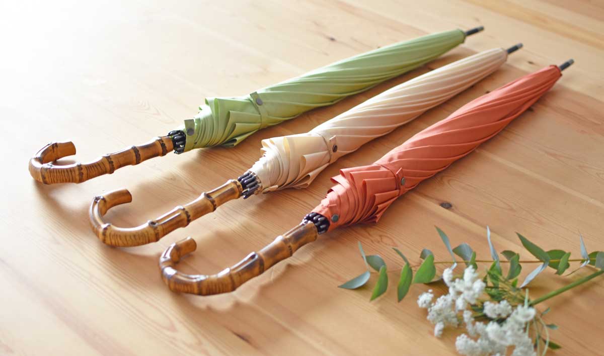 [Best Price] Hiyori Long Umbrella 55cm 12 Ribs