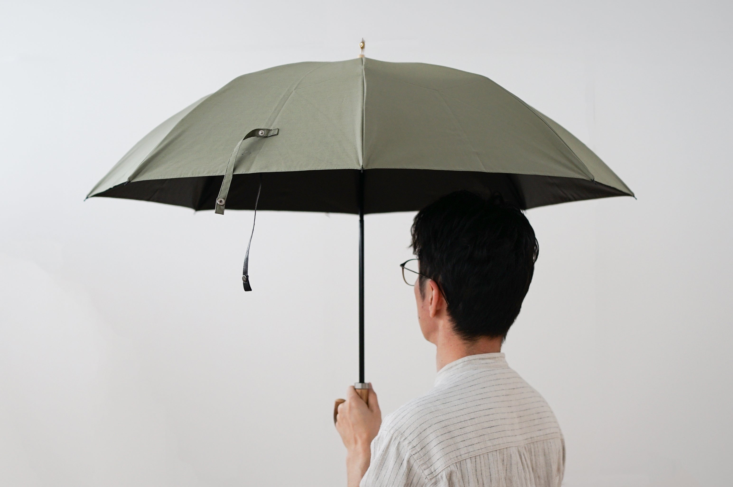 折りたたみ傘 メンズ 日傘・晴雨兼用傘 遮熱率50％以上で酷暑にも最適
