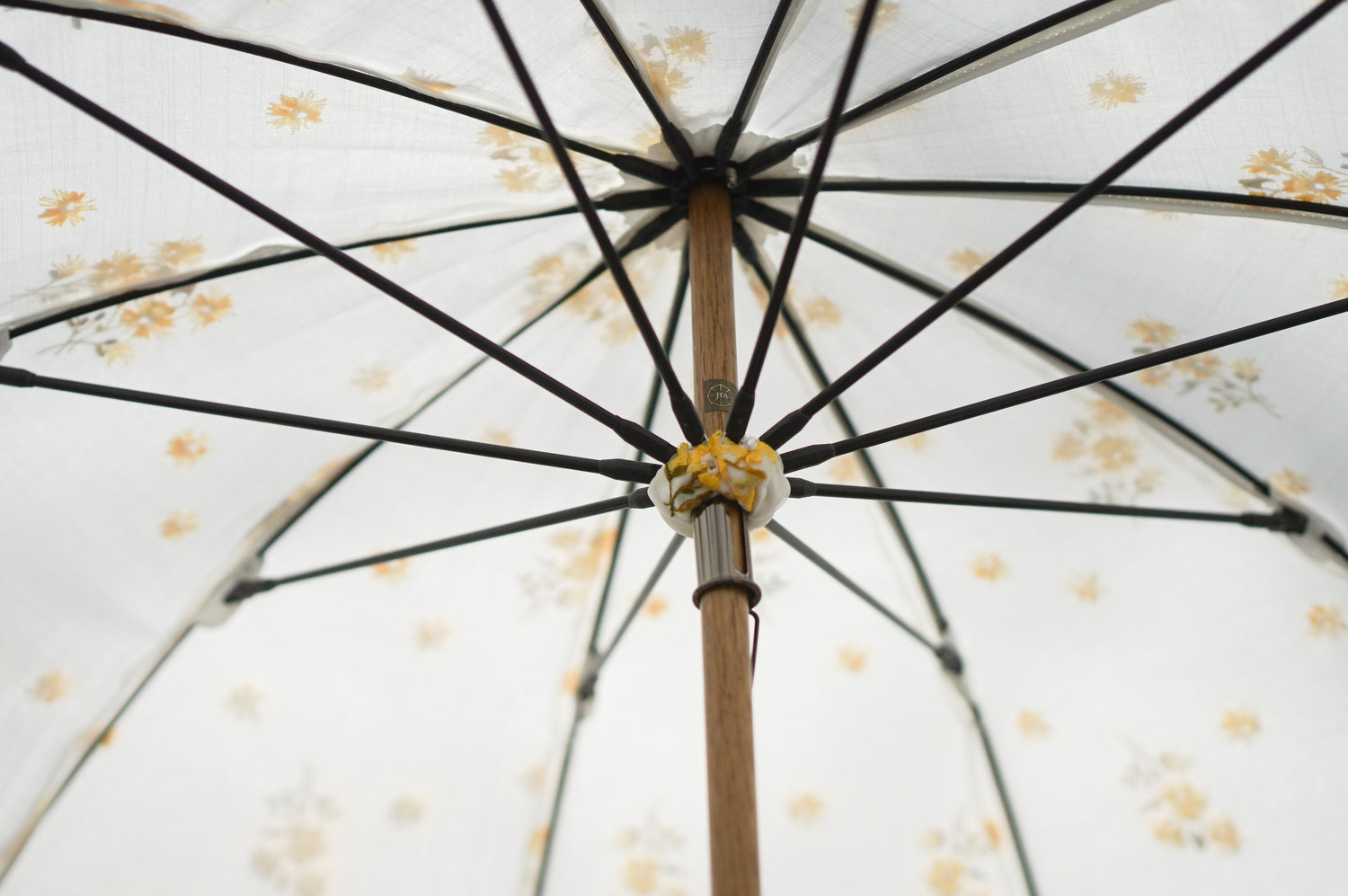 Guegain lace double layered long umbrella 50cm 10 ribs