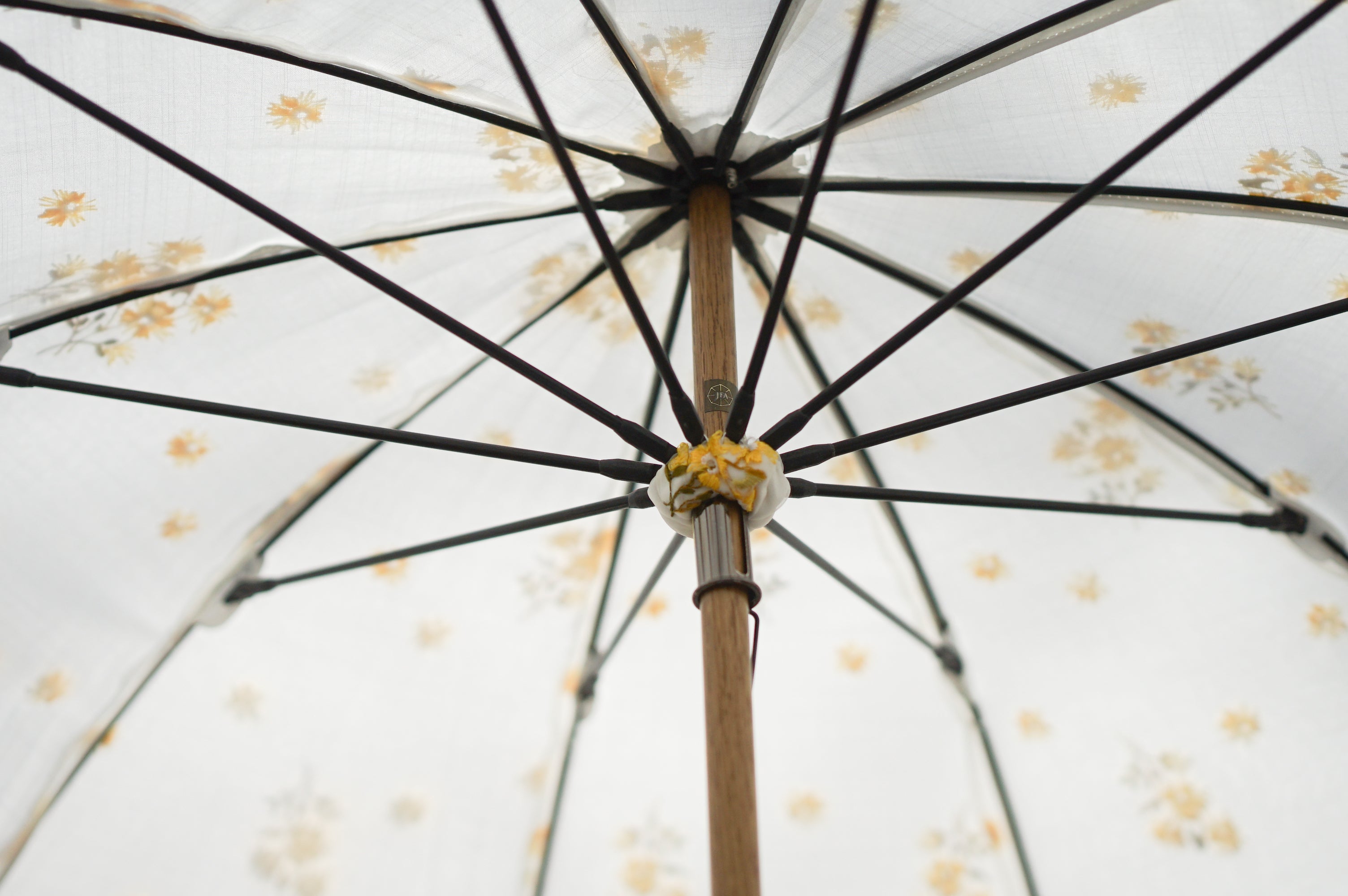Guegain lace double layered long umbrella 50cm 10 ribs
