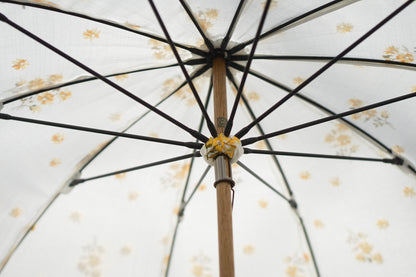 Guegain lace double layered long umbrella 50cm 10 ribs