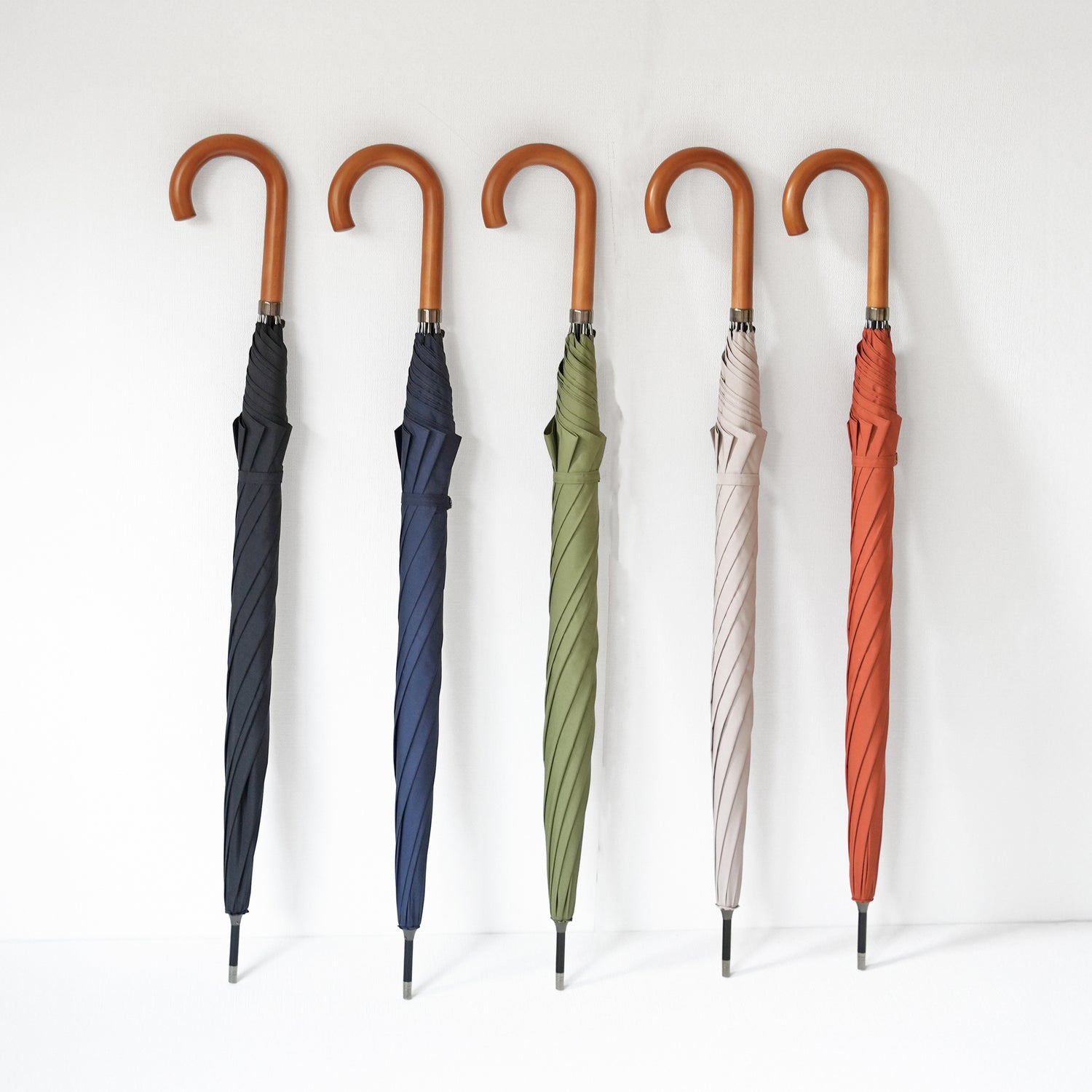 ミラトーレ 長傘 65cm 8本骨 ワンタッチ