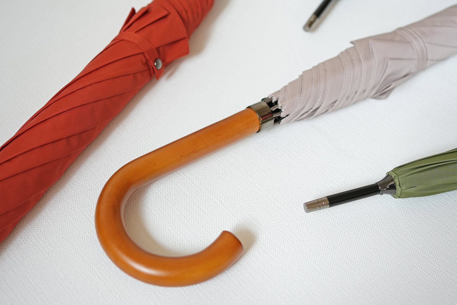 ミラトーレ 長傘 65cm 8本骨 ワンタッチ