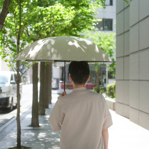 Chambray shade folding umbrella 55cm 8 ribs