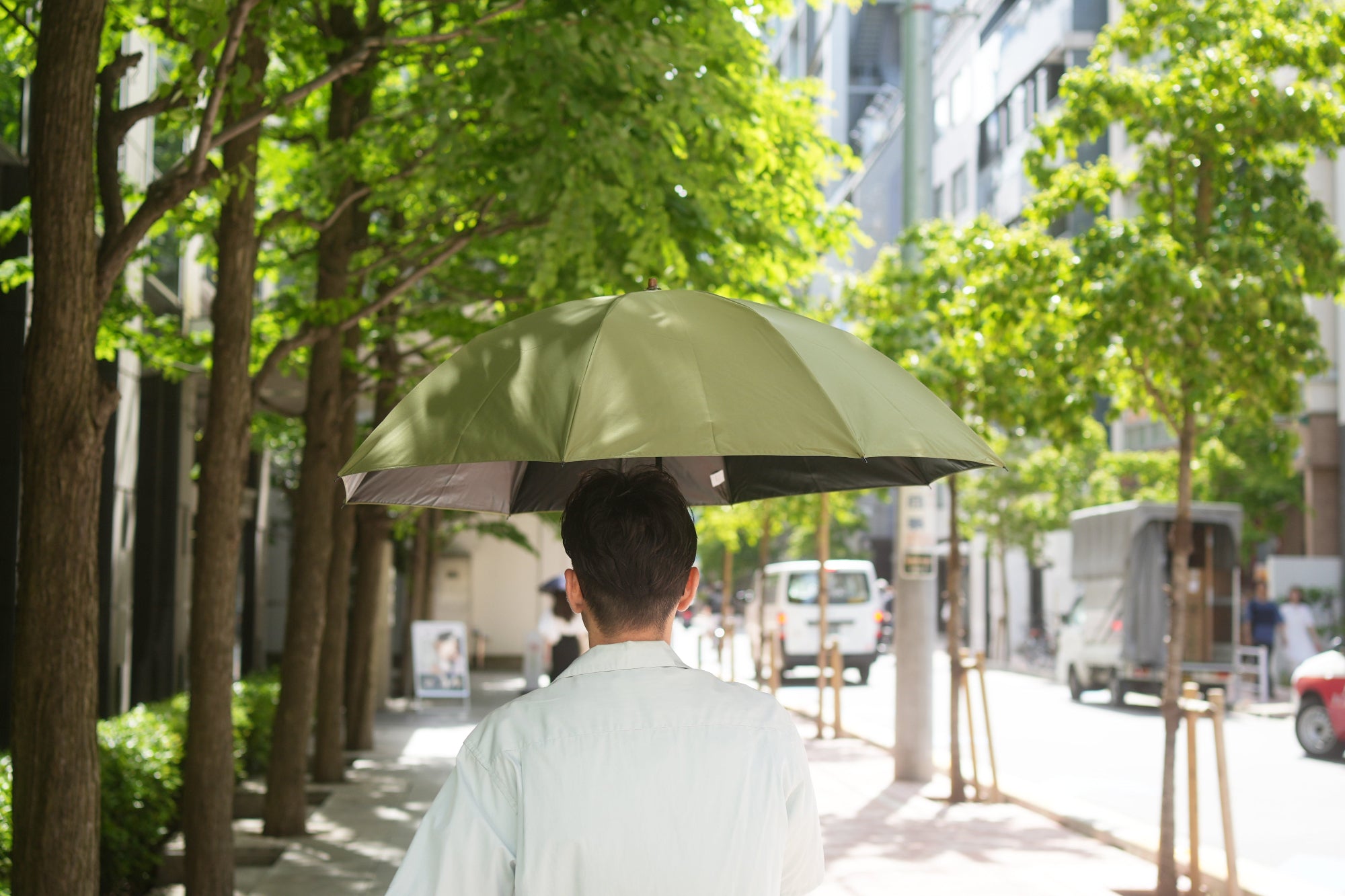Super water-repellent, wind-resistant, durable 10-rib double