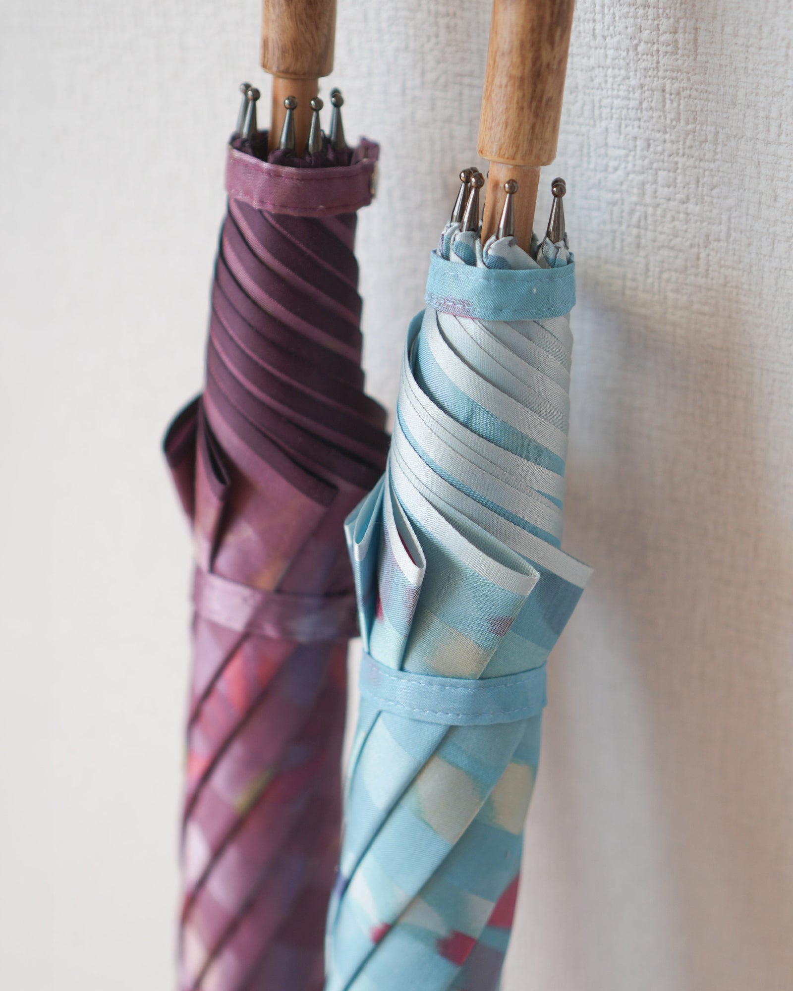 Kawazu-bari embroidered check 50cm 8-rib