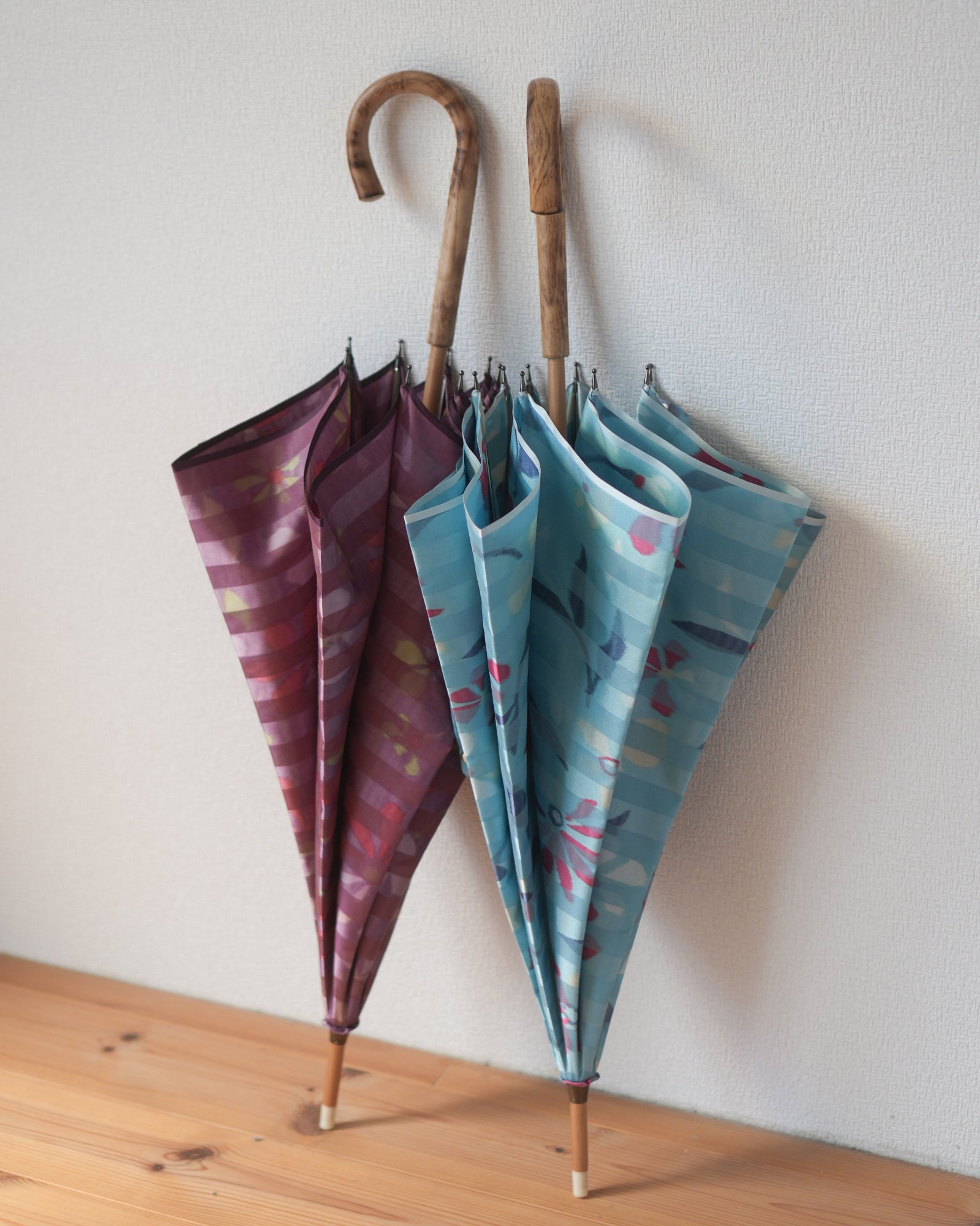 Kawazu-bari embroidered check 50cm 8-rib