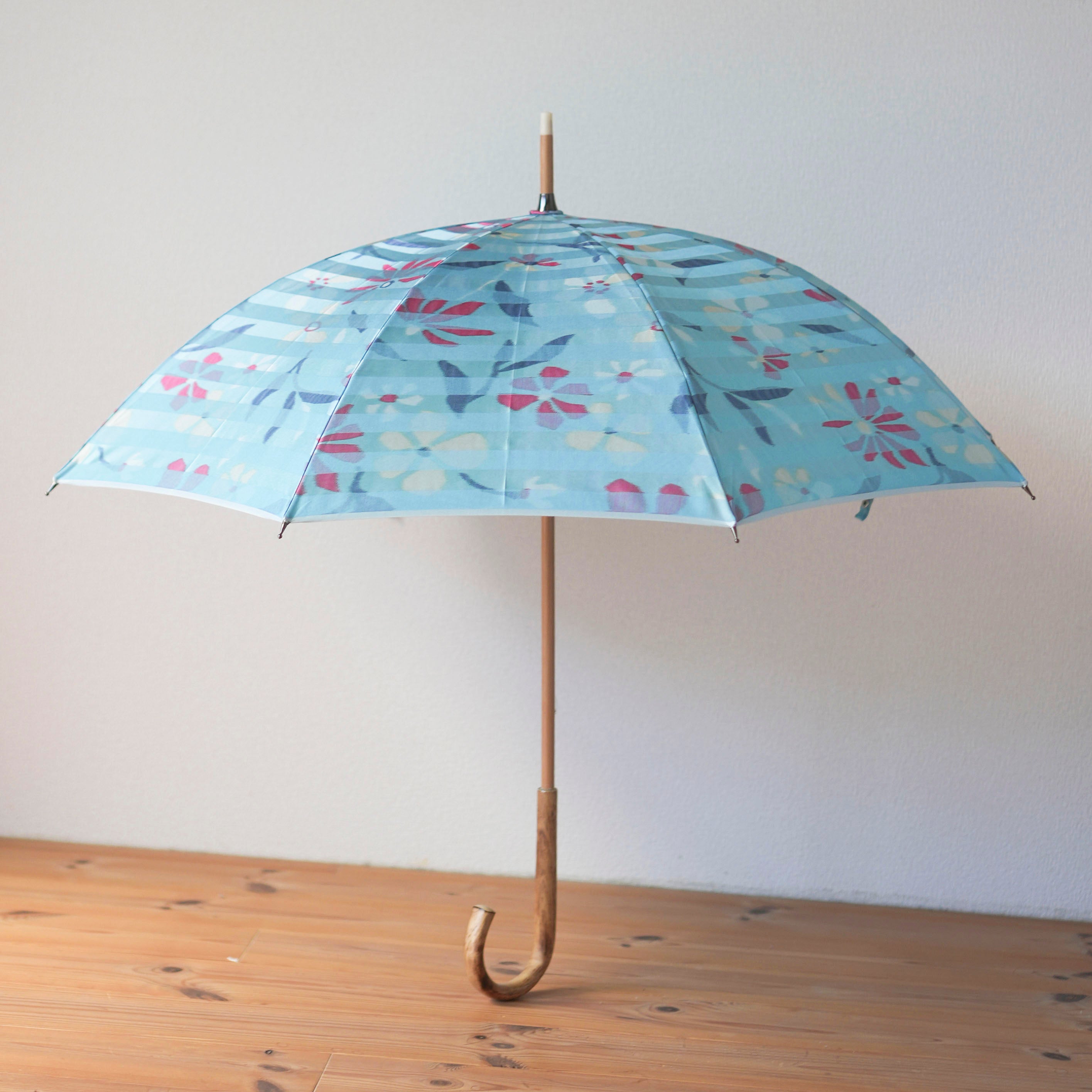 Kawazu-bari embroidered check 50cm 8-rib