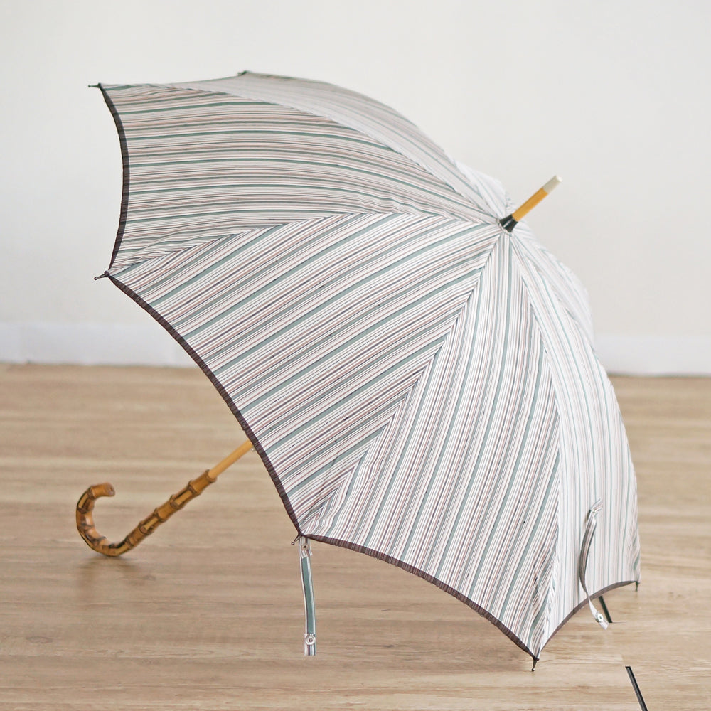 Shimatsumugi long umbrella 50cm 8 ribs