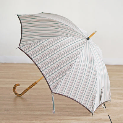 Shimatsumugi long umbrella 50cm 8 ribs