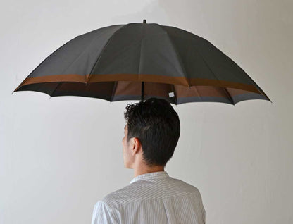 折りたたみ傘 メンズ 雨傘 艶やかな光沢と重厚感が魅力の「甲州織」