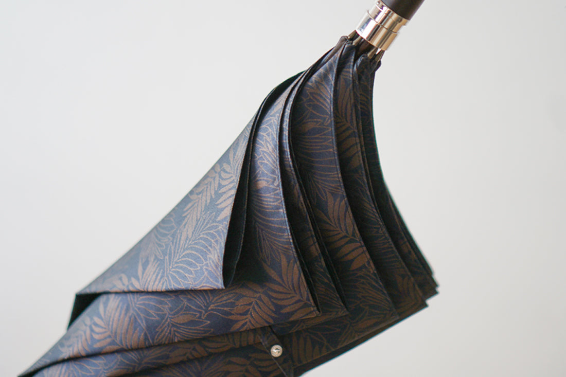 Forest Jacquard Long Umbrella 65cm 8 Ribs