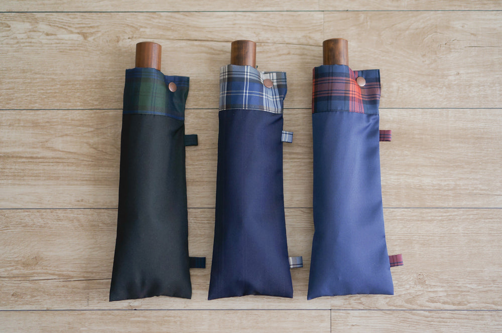 [Best Price] Plaid Folding Umbrella 60cm 8 Ribs