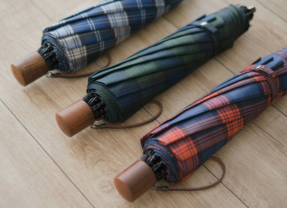 [Best Price] Plaid Folding Umbrella 60cm 8 Ribs