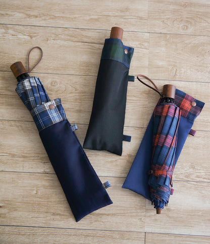 [Best Price] Plaid Folding Umbrella 60cm 8 Ribs