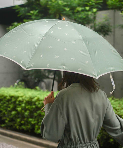 折りたたみ傘 レディース 雨傘 たくさんの人の手を経て、ようやく形となる希少な織物