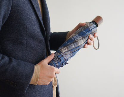 [Best Price] Plaid Folding Umbrella 60cm 8 Ribs
