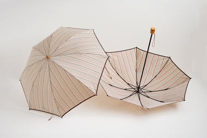Shimatsumugi folding umbrella 50cm 8 ribs