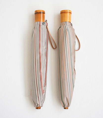 Shimatsumugi folding umbrella 50cm 8 ribs