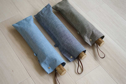 Chambray shade folding umbrella 55cm 8 ribs