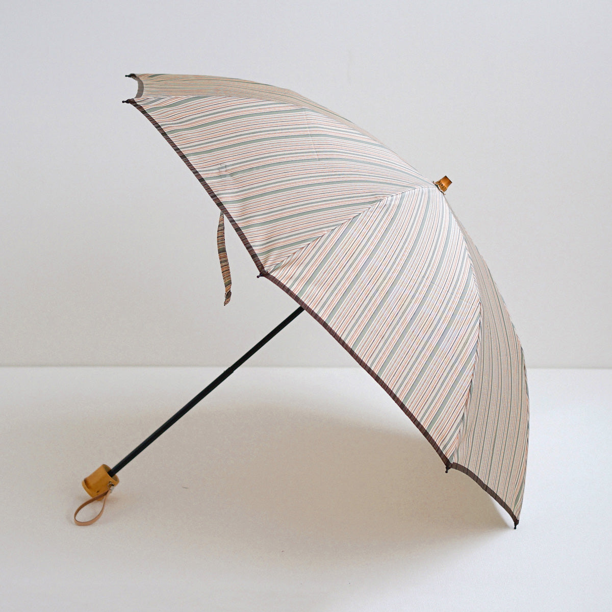 Shimatsumugi folding umbrella 50cm 8 ribs