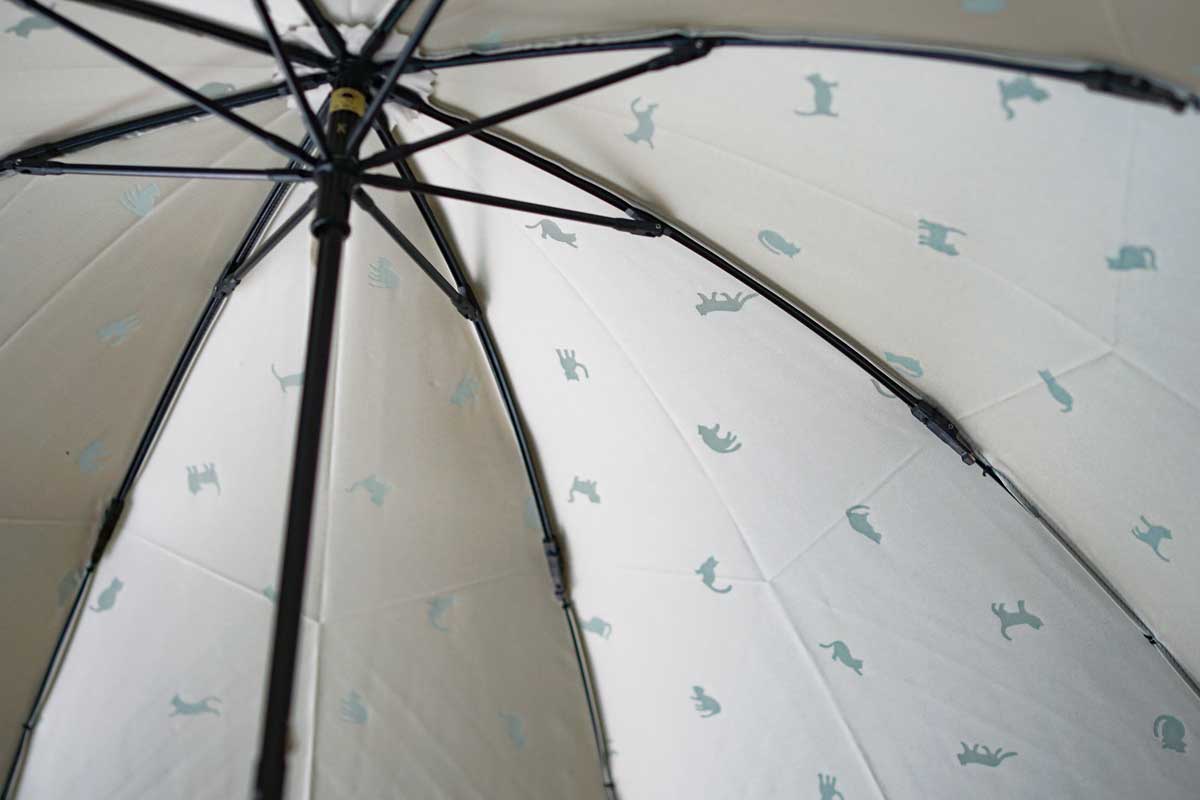 折りたたみ傘 レディース 雨傘 傘骨と中棒